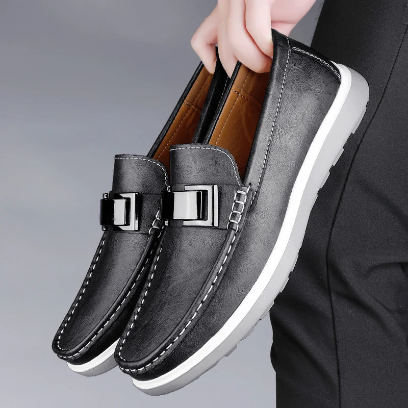 Novara™ | Ruco Genuine Leather Loafers
