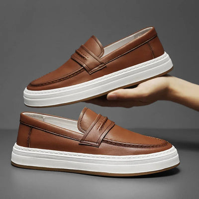 Novara™ | Moico Genuine Leather Loafers