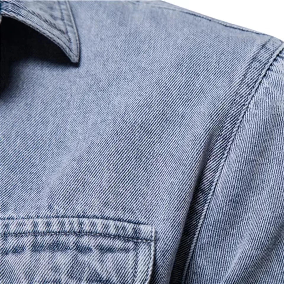 Novara™ | Cotton Denim Shirt