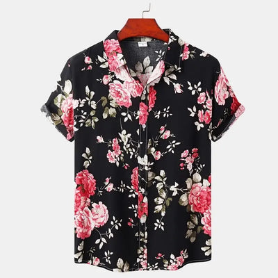 Novara™ | Retro Flower Casual Shirt