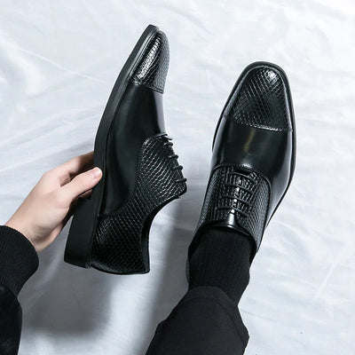 Novara™ | Slyther Genuine Leather Brogues