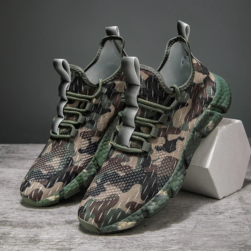 Novara™ | Delta Camo Sneakers