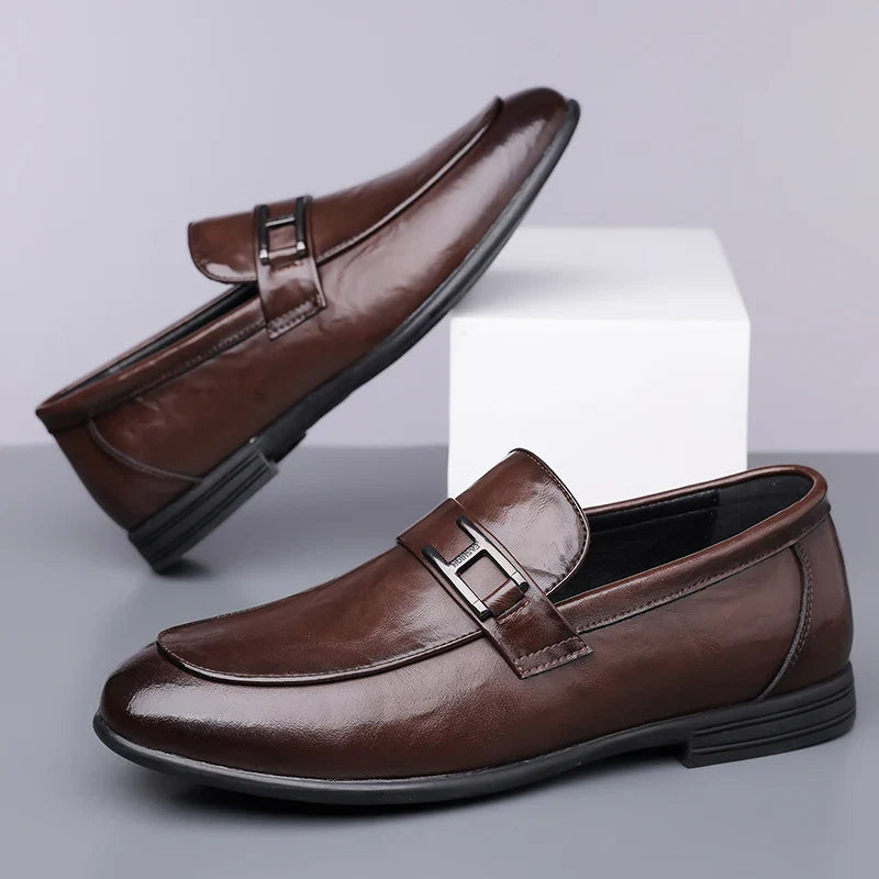 Novara™ | Erven Genuine Leather Loafers