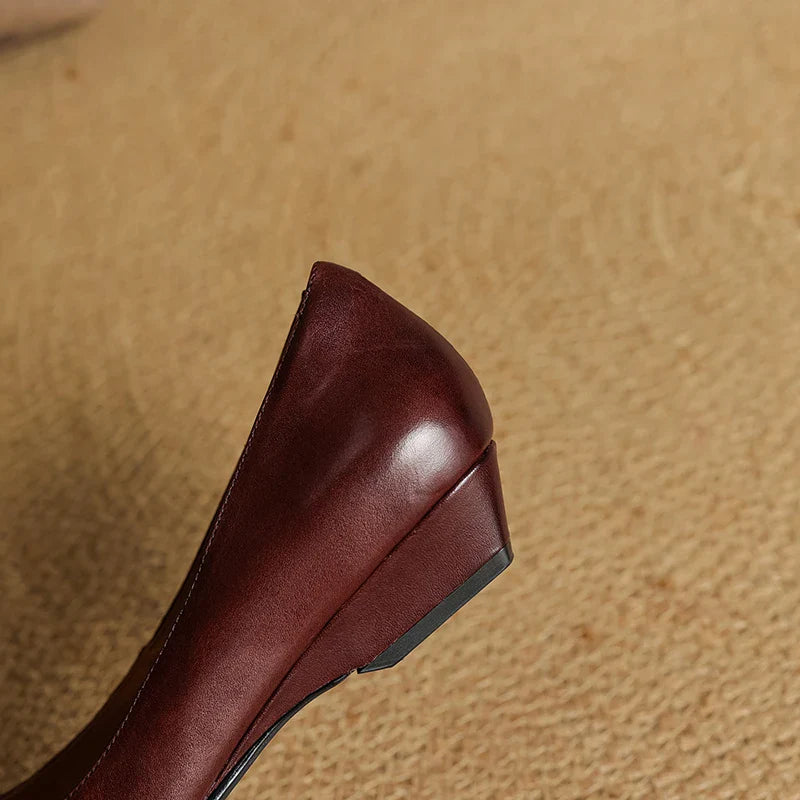 Novara™ | Zelith Genuine Leather Pumps