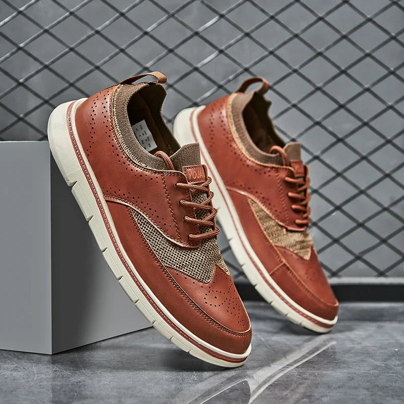 Novara™ | Madox Genuine Leather Shoes