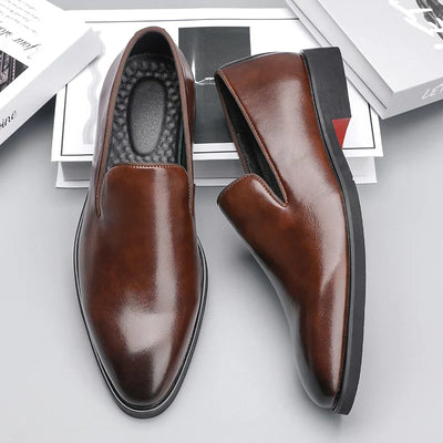 Novara™ | Noctis Genuine Leather Loafers