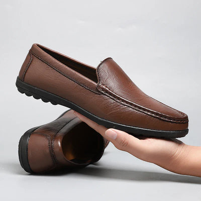 Novara™ | Hombre Genuine Leather Loafers