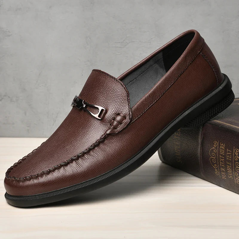 Novara™ | Belvedere Genuine Leather Loafers