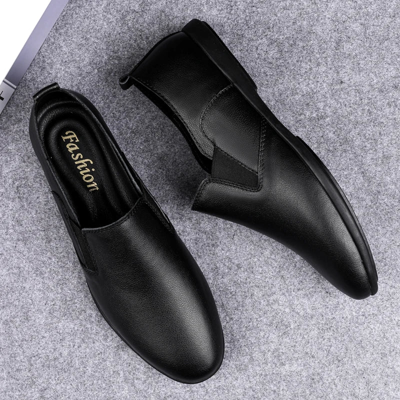 Novara™ | Morris Genuine Leather Loafers