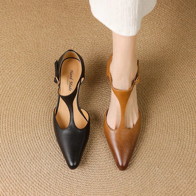 Novara™ | Triana Genuine Leather Heels