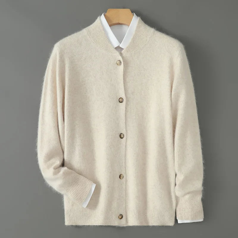 Novara™ | Mazer 100% Cashmere Cardigan