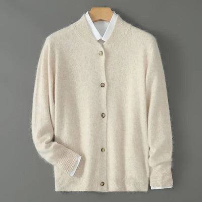 Novara™ | Mazer 100% Cashmere Cardigan