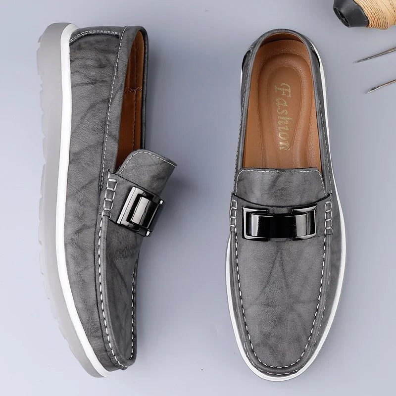 Novara™ | Ruco Genuine Leather Loafers
