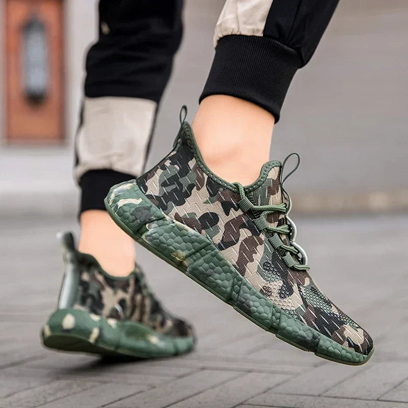Novara™ | Delta Camo Sneakers