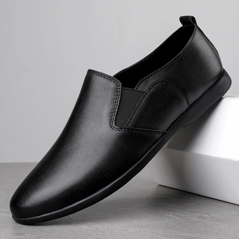 Novara™ | Morris Genuine Leather Loafers