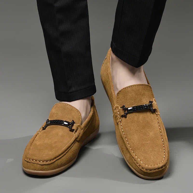 Novara™ | Lendro Suede Loafers