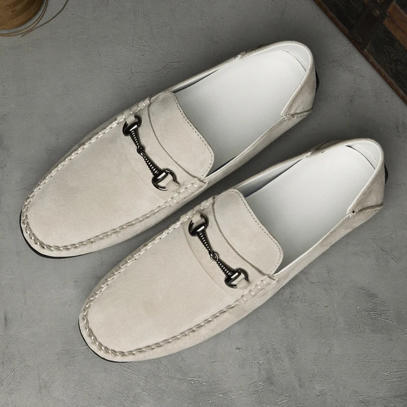 Novara™ | Astire Genuine Suede Loafers