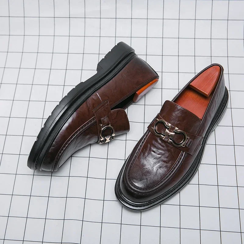 Novara™ | Wilbur Leather Loafers