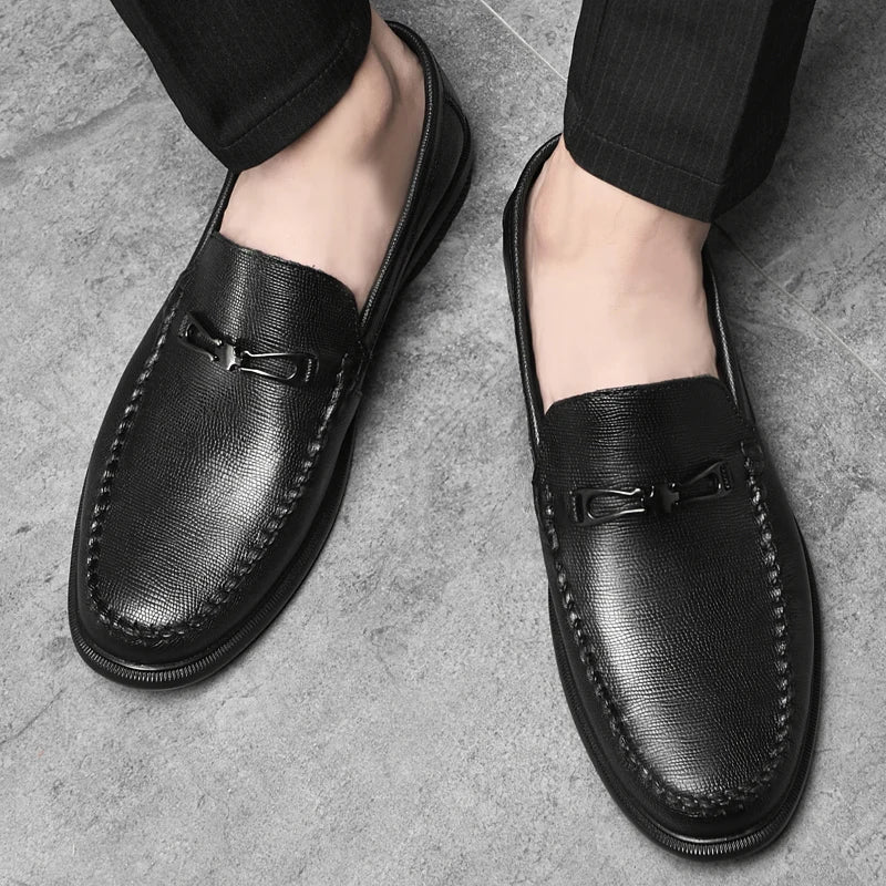 Novara™ | Belvedere Genuine Leather Loafers