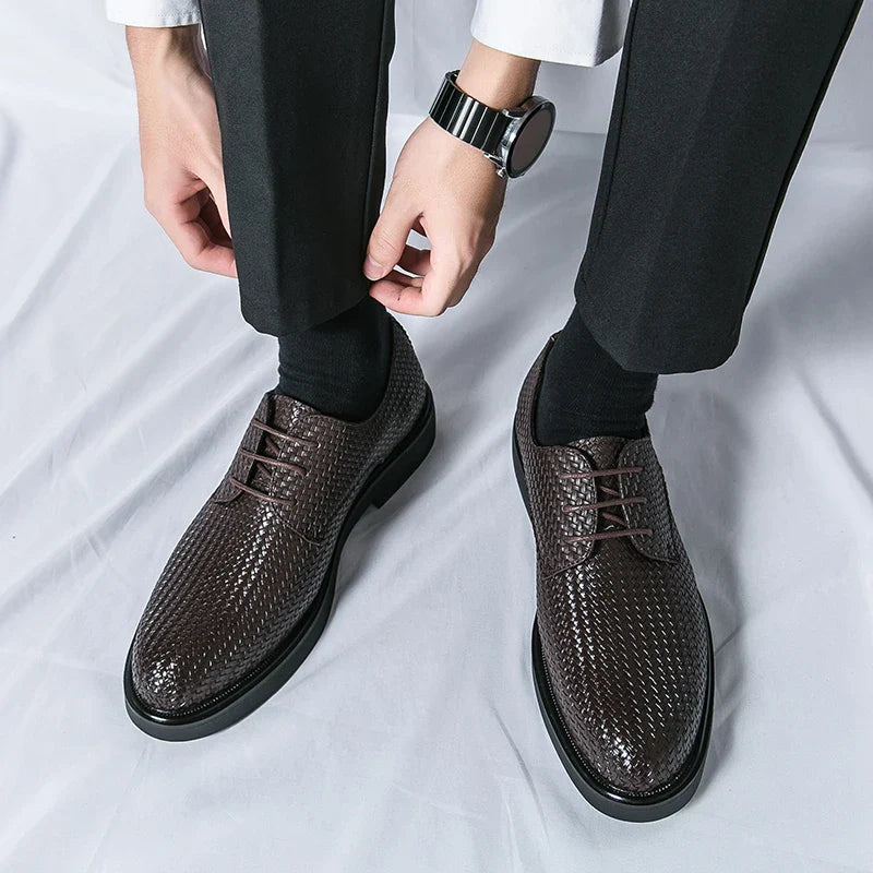 Novara™ | Santiago Genuine Leather Oxfords
