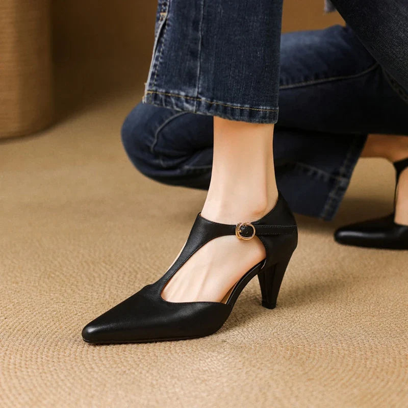 Novara™ | Triana Genuine Leather Heels
