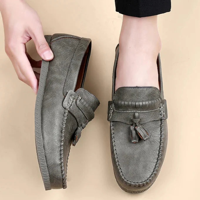 Novara™ | Moclyn Leather Loafers