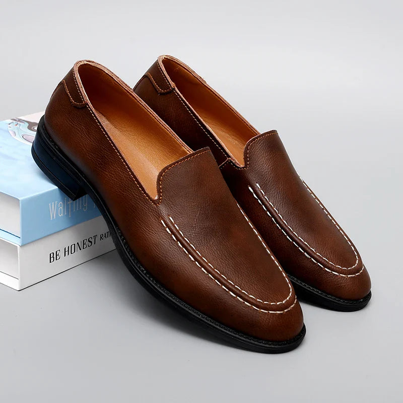 Novara™ | Corin Genuine Leather Loafers