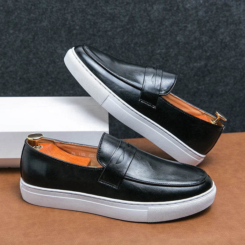 Novara™ | Reyes Genuine Leather Loafers