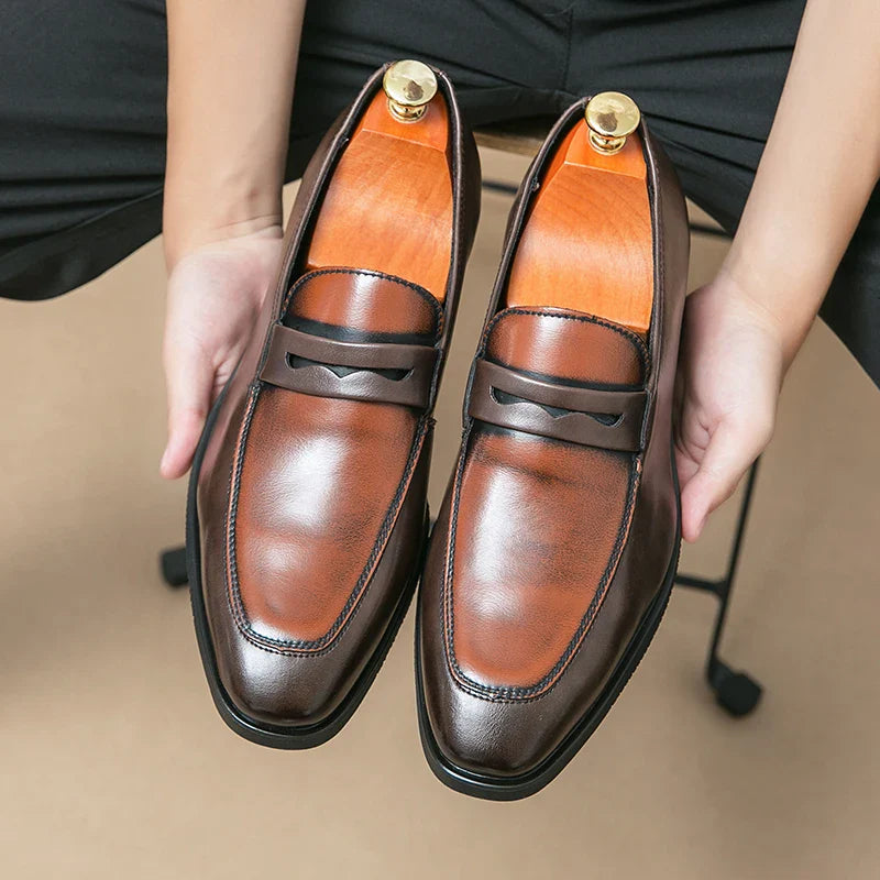 Novara™ | Darrow Leather Loafers