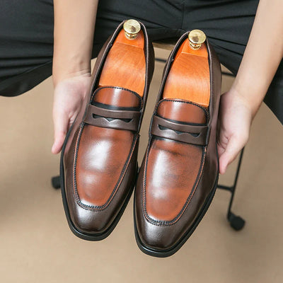 Novara™ | Darrow Leather Loafers