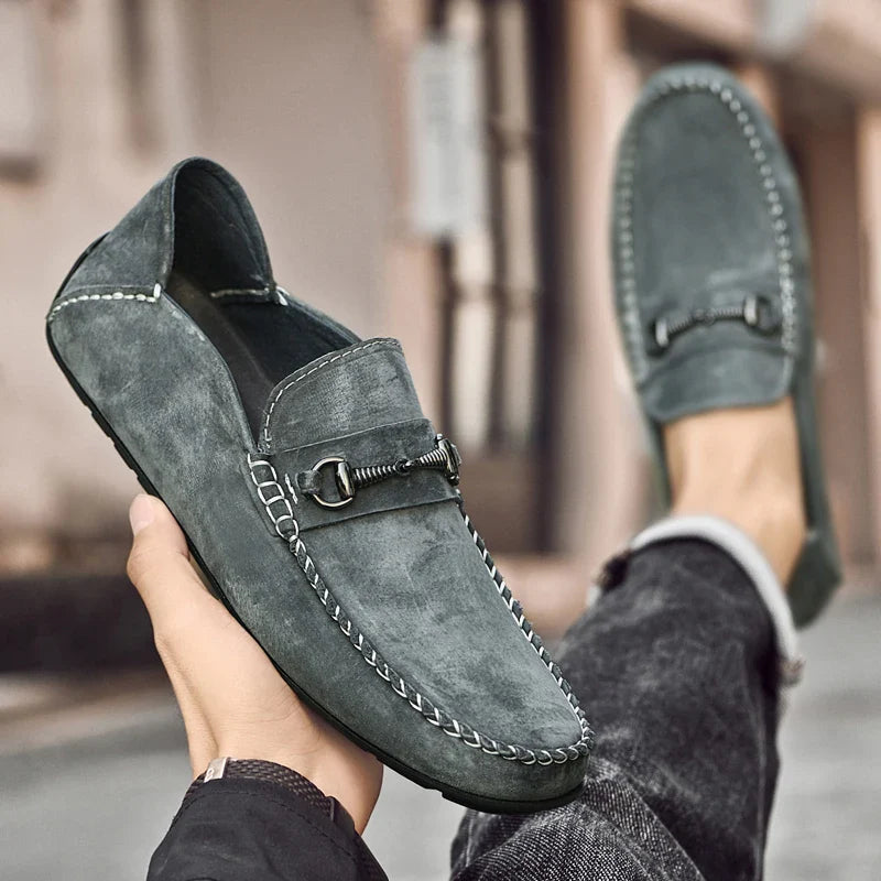 Novara™ | Astire Genuine Suede Loafers