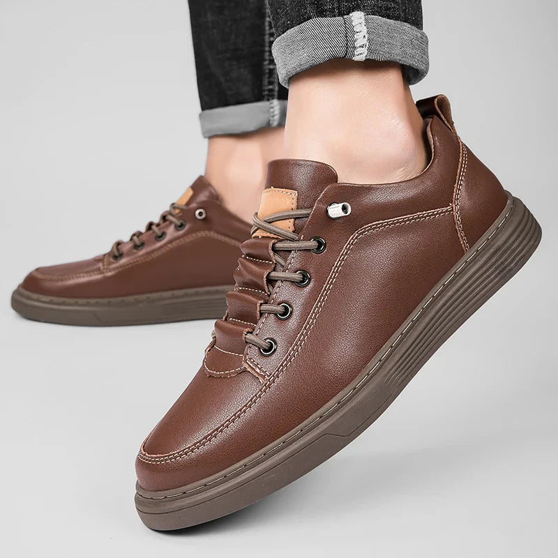 Novara™ | Holmes Genuine Leather Sneakers