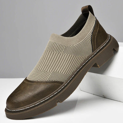 Novara™ | Ace Leather Mesh Shoes