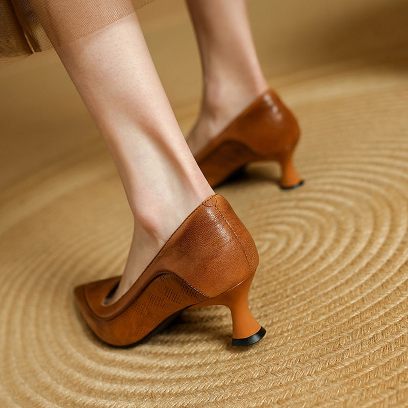 Novara™ | Belle Genuine Leather Heels