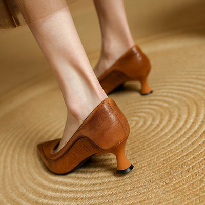 Novara™ | Belle Genuine Leather Heels