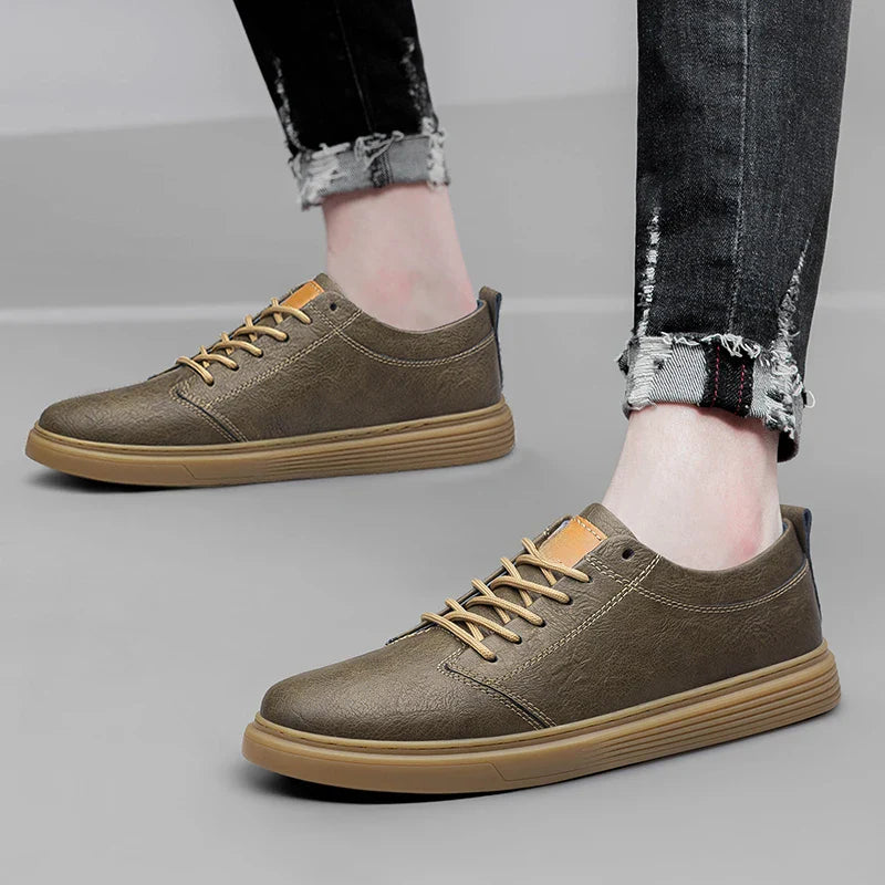 Novara™ | Bexley Genuine Leather Sneakers