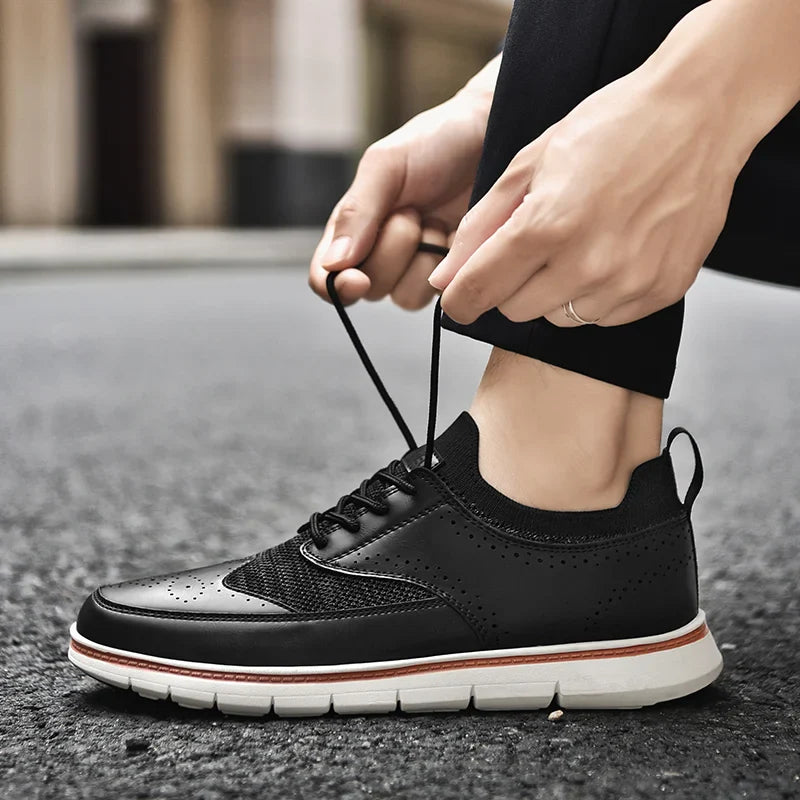 Novara™ | Madox Genuine Leather Shoes