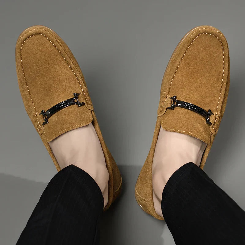 Novara™ | Lendro Suede Loafers