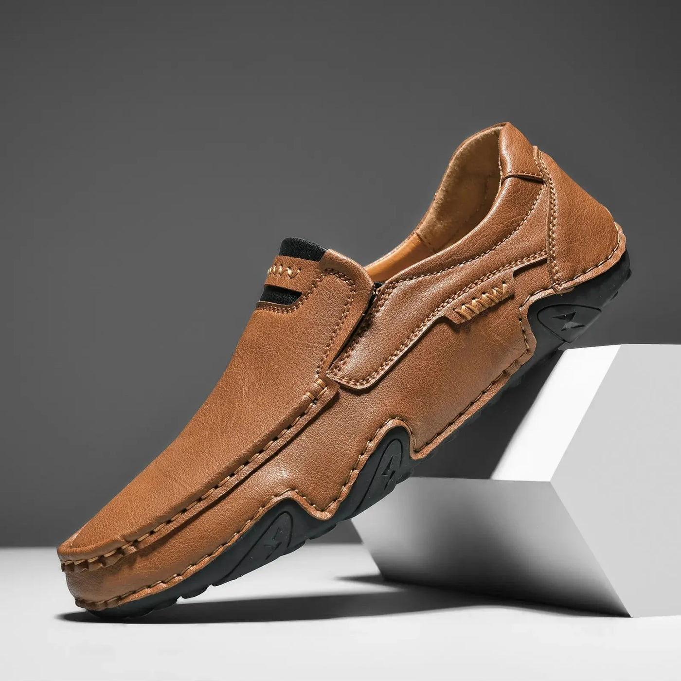 Novara™ | Vanler Leather Loafers