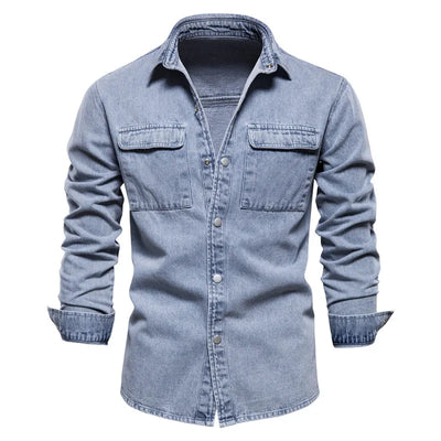 Novara™ | Cotton Denim Shirt