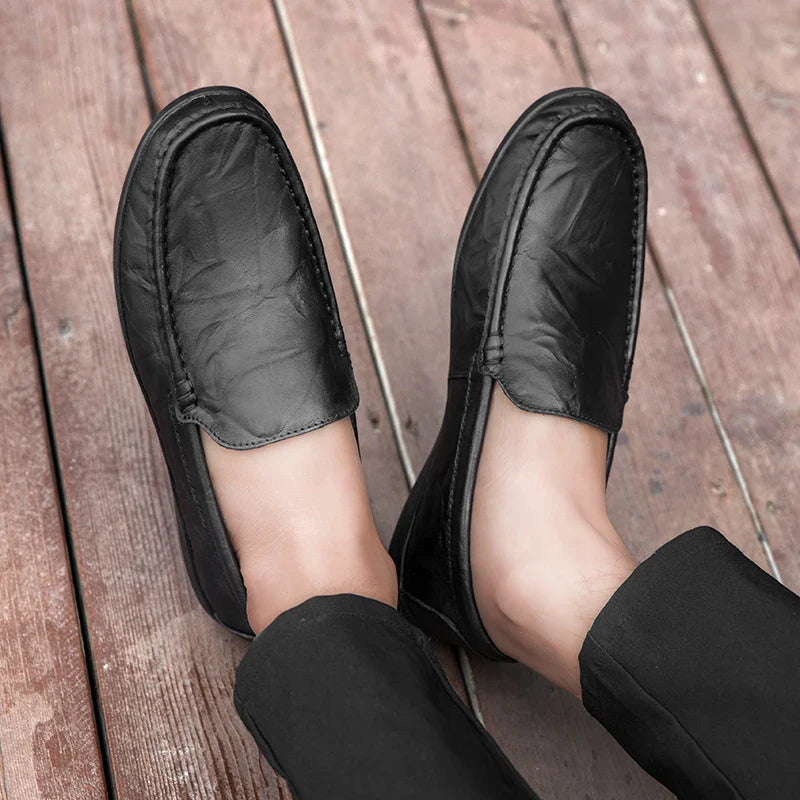 Novara™ | Hombre Genuine Leather Loafers