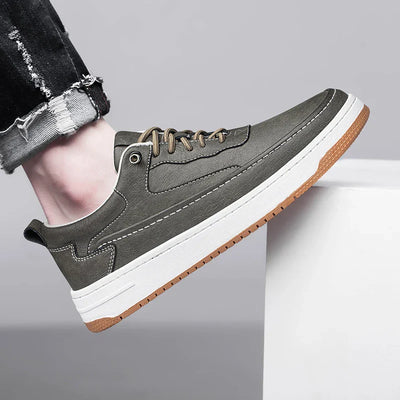 Novara™ | Talion Genuine Leather Sneakers