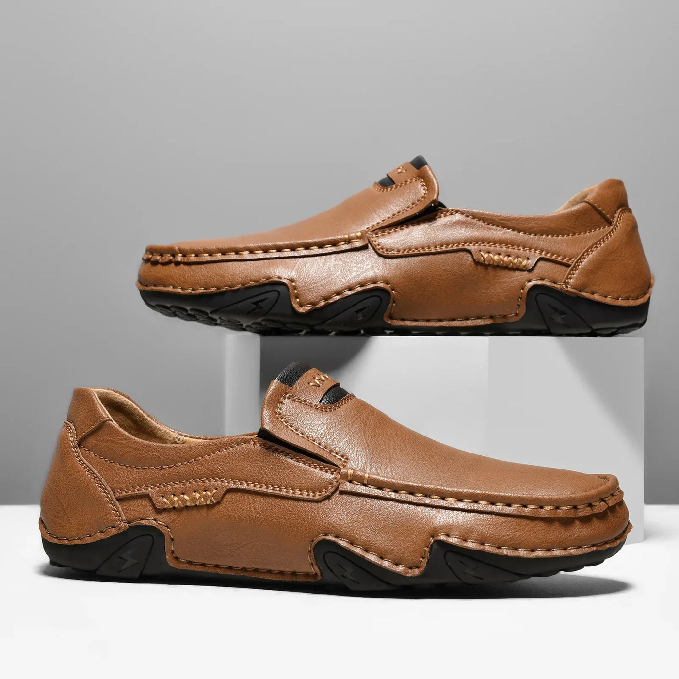 Novara™ | Vanler Leather Loafers