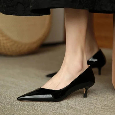 Novara™ | Pelle Kitten Heels