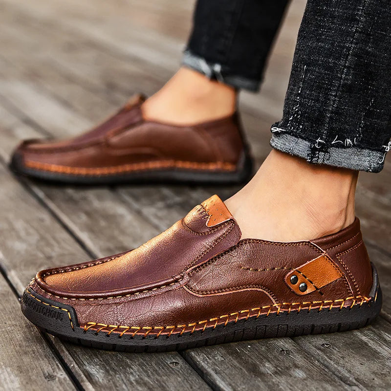 Novara™ | Caruso Genuine Leather Loafers