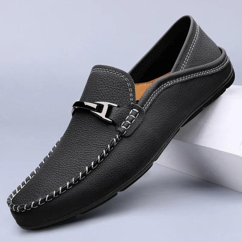 Novara™ | Melver Genuine Leather Loafers