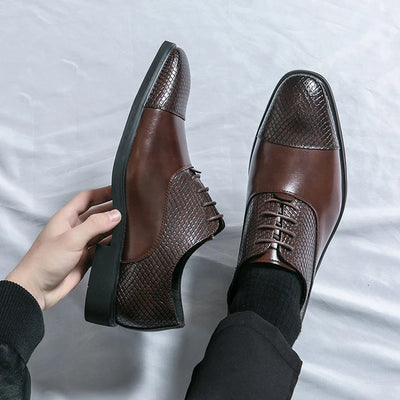 Novara™ | Slyther Genuine Leather Brogues