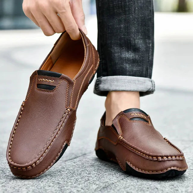Novara™ | Vanler Leather Loafers