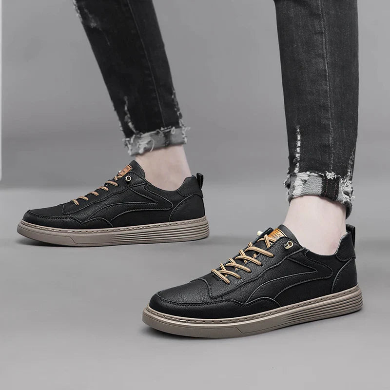 Novara™ | Ozgun Genuine Leather Sneakers