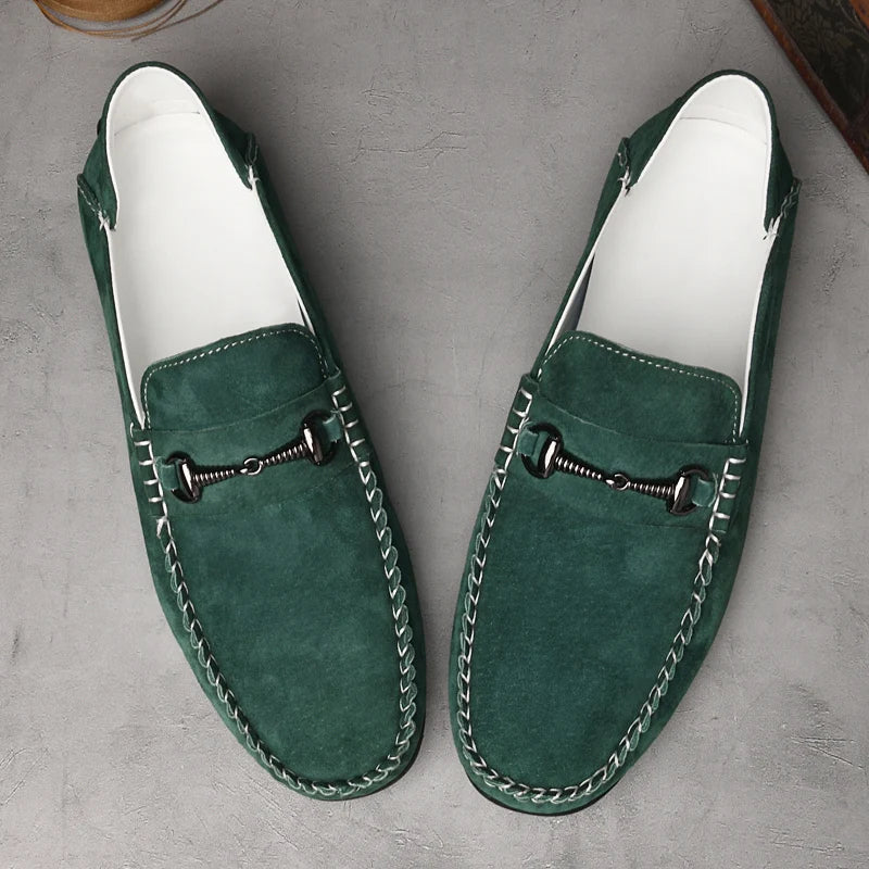 Novara™ | Astire Genuine Suede Loafers